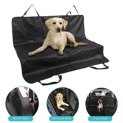 Dog Car Seat Cover Waterproof Pet Carrier Mat Cat Hammock Travel Trunk Car Rear Back Seat for Dog Safety Cushion Pet Transport